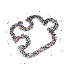 group people  shape  puzzle