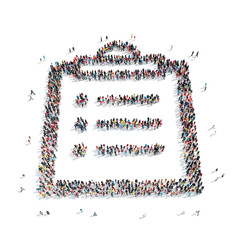 group  people  shape sheet  letter