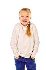 Fototapeta premium little girl