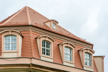 Dachfenster im Schloss
