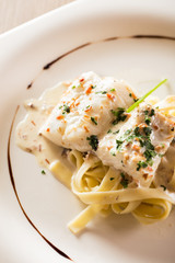 Cooked hake