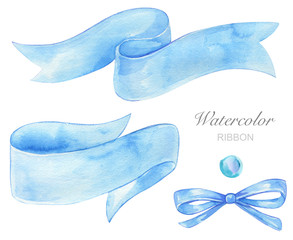 watercolor ribbon