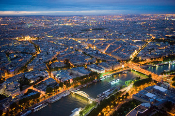 Fototapeta premium View over Paris