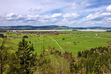 Fototapeta na wymiar Bavaria, Germany. Natural landscape