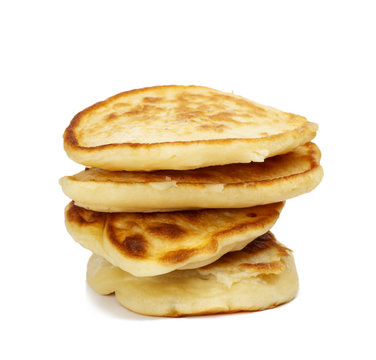 pancake isolated on white background