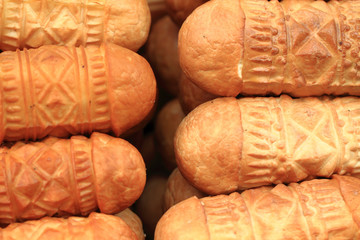 czech cheese background