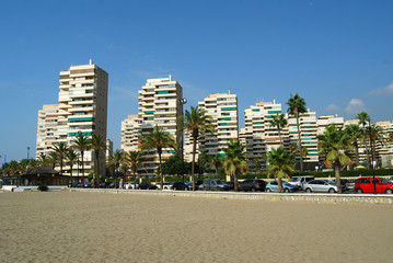 Fototapeta na wymiar Playamar, Torremolinos, Málaga