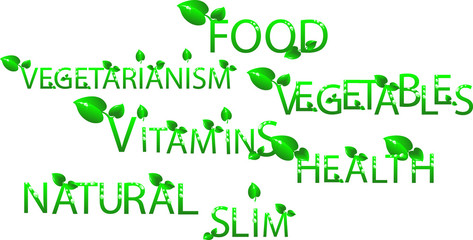 FOOD, VEGETABLES, VEGETARIANISM, VITAMINS, HEALTH NATURAL, SLIM