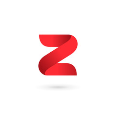 Letter Z number 2 logo icon design template elements - obrazy, fototapety, plakaty