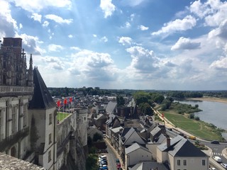 Amboise dal castello - Loira, Francia