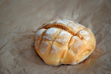 Home baked bun