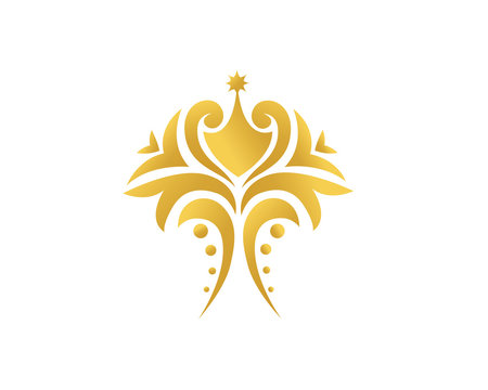 Golden Ornament Logo