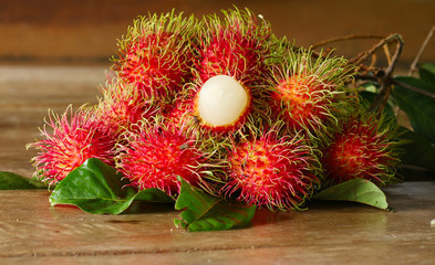 Fresh rambutan