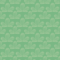 pattern seamless backdrop on green