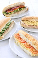 sub sandwich selection