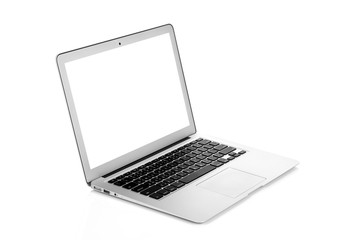 laptop isolated on white background