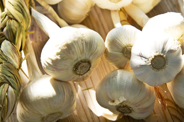 string of garlic