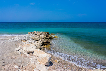 Fototapeta na wymiar Soroni Beach Rhodes