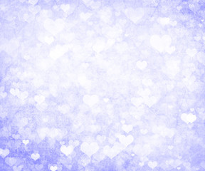 Valentine's day background with hearts