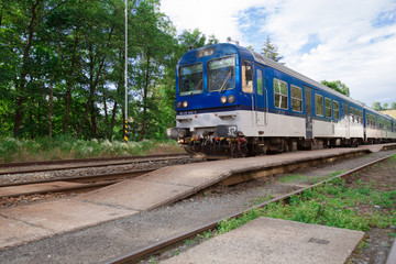 Obraz premium Passing train.