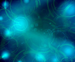 Bubbles background sky