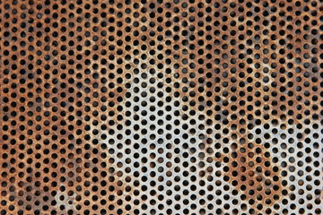 Metal corrosion, mesh