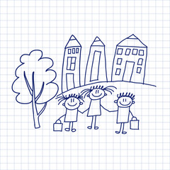 Seamless colorful vector pattern. 