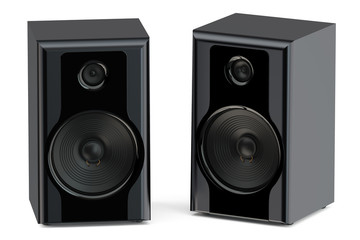Obraz premium two loudspeakers