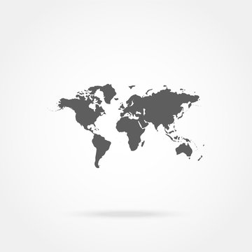 world map icon