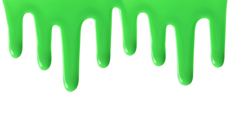 Nail Polish Splashes isolated on white