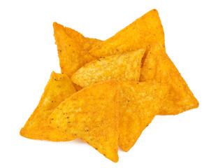 Fototapeta premium tortilla chips isolated on white
