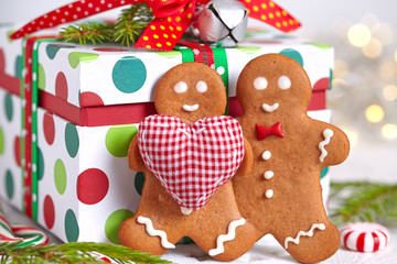 Christmas Decorations with Gingerbread man