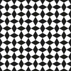 Seamless abstract intersecting diamond shape pattern background