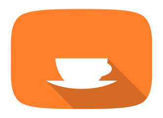 espresso flat design modern icon