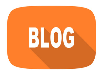 blog flat design modern icon