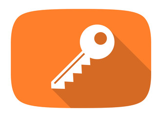 key flat design modern icon