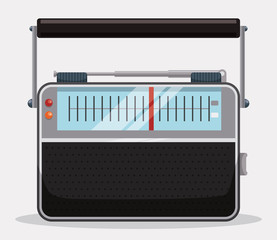 Radio vintage  design.