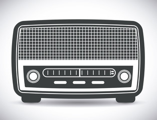 Radio vintage  design.