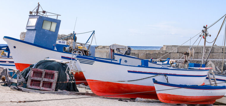 Barche al porticciolo di Briatico