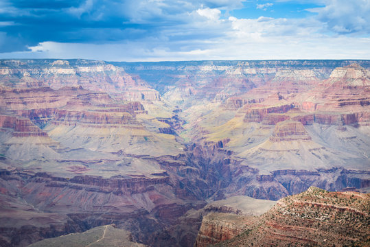 Orizzonte e dettaglio Grand Canyon