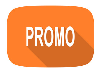 promo flat design modern icon