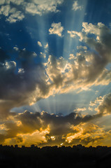 Beautiful rays of Sun