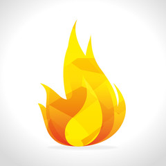 Fire digital design.