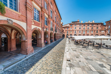 Place Nationale in Montauban, France
