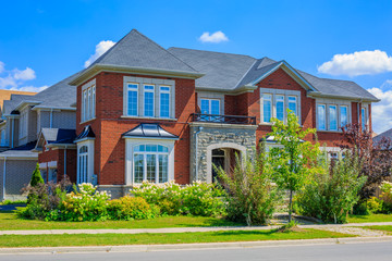 Obraz premium Luxury houses in North America