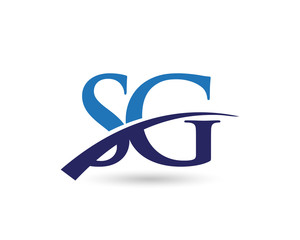 SG Logo Letter Swoosh
