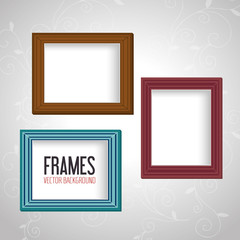 Frame card design.