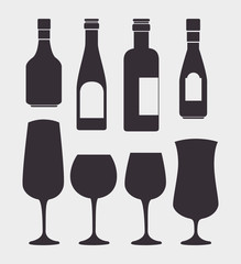 Wine digital design.