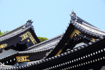 Fototapeta premium 長谷寺の瓦