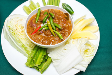 preserved vegetables ,thai food